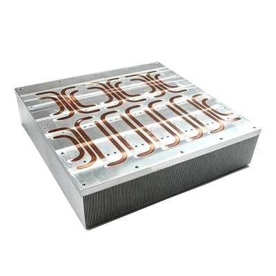 Radiator z żebrami fotowoltaicznymi